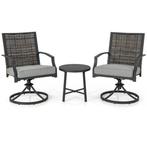 2dekans | Coast Set van 2 Draaistoelen – Incl. Salontafel &, Huis en Inrichting, Ophalen of Verzenden, Zo goed als nieuw