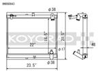 Koyo 89-92 Mazda RX-7 1.3L Late FC Chassis Turbo & Non Turbo, Ophalen of Verzenden, Nieuw