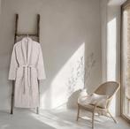 Tweedekans | Luxe Zandkleurige Badjas XS/S - 100% Katoen -, Huis en Inrichting, Badkamer | Badtextiel en Accessoires, Ophalen of Verzenden