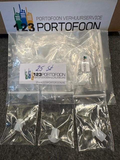 Ear-tubes voor security oortjes, Telecommunicatie, Portofoons en Walkie-talkies, Toebehoren, Nieuw, Verzenden