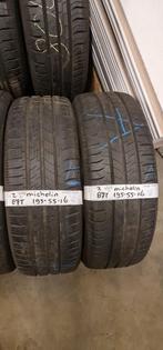2x 195-55-16 Michelin Zomer 4.5mm €25 Per Band 195 55 16, Auto-onderdelen, Banden en Velgen, Ophalen, Gebruikt, 16 inch, Band(en)