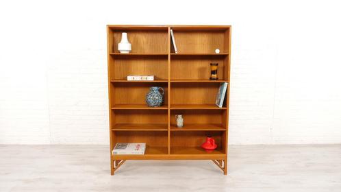 Vintage boekenkast | Eiken | Deens design, Huis en Inrichting, Kasten | Boekenkasten, 25 tot 50 cm, Met plank(en), Zo goed als nieuw