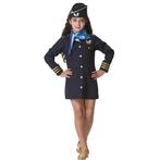 Stewardess kostuum kind, Kleding | Dames, Carnavalskleding en Feestkleding, Ophalen of Verzenden, Nieuw