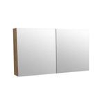 Spiegelkast Wood 120 cm, Ophalen of Verzenden, Nieuw, Bad