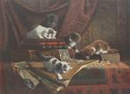 Cornelis Raaphorst (1875-1954), Vier spelende kittens