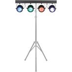 Showtec Luna Four Bar 60 T-bar - 4x 60W RGBW COB LED Spot, Ophalen of Verzenden, Nieuw, Licht, Kleur