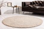 Designtapijt WOL 150cm beige rond wol handgemaakt - 43056, Ophalen of Verzenden, Nieuw