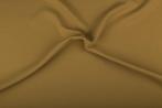 Texture stof camel bruin - 25m bi-stretch op rol, Hobby en Vrije tijd, Stoffen en Lappen, Verzenden, Nieuw