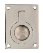 Intersteel Luikring recht 41mm x 31mm nikkel, Ophalen of Verzenden, Nieuw