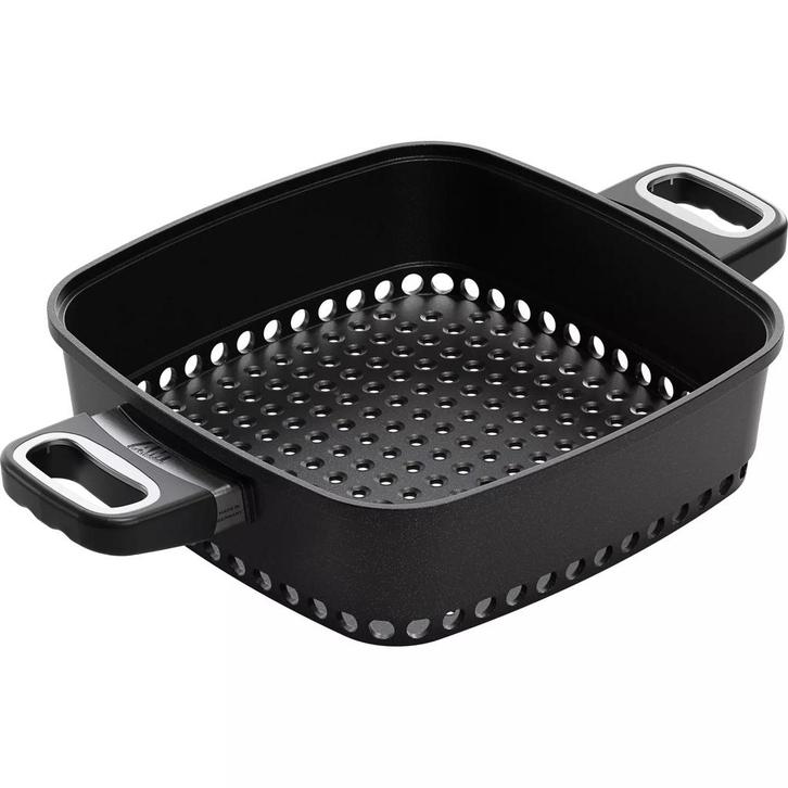 AMT Gastroguss Vierkante stoompan – Lotan® antiaanbaklaag, Huis en Inrichting, Keuken | Potten en Pannen, Overige typen, Nieuw