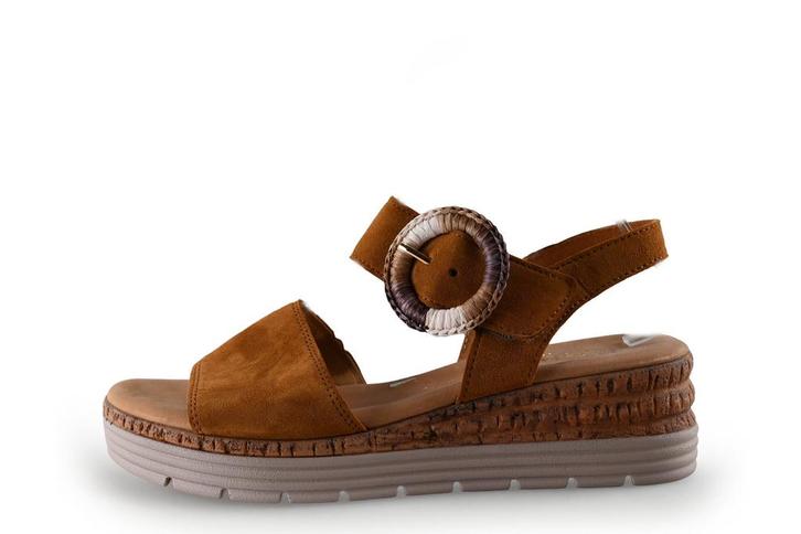 Gabor sandalen in maat 39 Cognac | 10% korting, Kleding | Dames, Schoenen, Overige kleuren, Zo goed als nieuw, Sandalen of Muiltjes