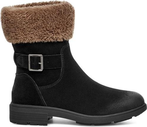 UGG - maat 37 - Harrison Cuff Dames Laarzen - Black, Kleding | Dames, Schoenen, Verzenden