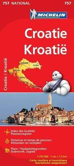 Croatie / Kroatië 11757 carte  national  michelin kaart, Boeken, Overige Boeken, Gelezen, Onbekend, Verzenden