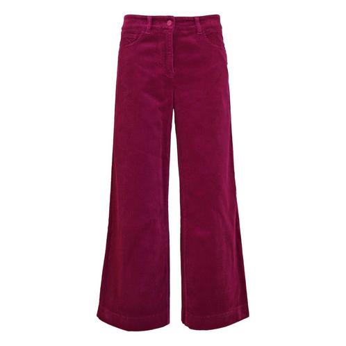 Cambio • paarse ribfluwelen pantalon 5 pocket • 36, Kleding | Dames, Broeken en Pantalons, Paars, Nieuw, Maat 36 (S), Verzenden
