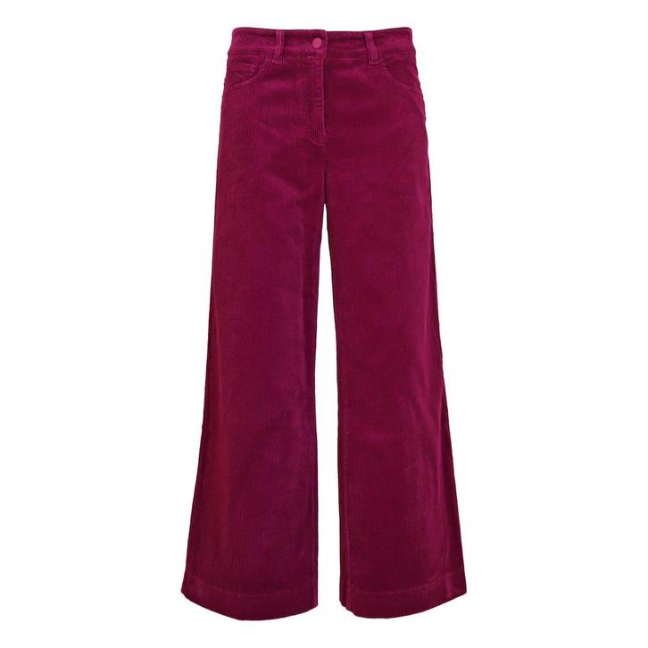 Cambio • paarse ribfluwelen pantalon 5 pocket • 36, Kleding | Dames, Broeken en Pantalons, Paars, Nieuw, Maat 36 (S), Verzenden