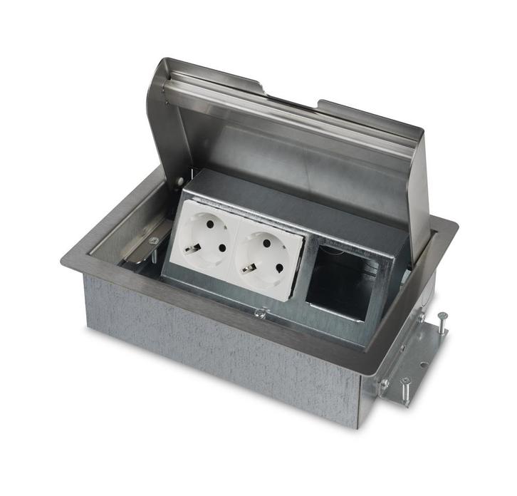 OCS vloerstopcontactdoos - 33.72.154, Doe-het-zelf en Verbouw, Elektra en Kabels, Overige typen, Nieuw, Verzenden