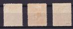 Nederland 1926 - Wilhelmina - NVPH 163 - 165 met de, Postzegels en Munten, Postzegels | Nederland, Gestempeld