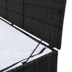 Tuinbox 150x50x60 cm poly rattan zwart (Schuurtjes-Rekken), Nieuw, Verzenden