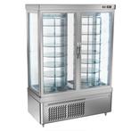 GGM Gastro | Panoramische vitrine - 935 liter - 1320mm - 14, Witgoed en Apparatuur, Koelkasten en IJskasten, Verzenden, Nieuw