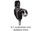 Easy Blok Easymatic-1 3 schijfs dubbele klem, Watersport en Boten, Ophalen of Verzenden, Nieuw