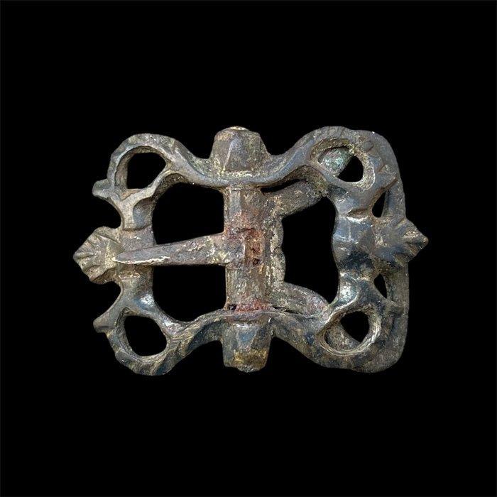 Post-middeleeuws Brons ( verzilverd / restanten waarneembaar, Antiek en Kunst, Antiek | Overige Antiek