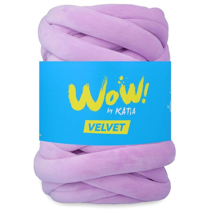 Katia WOW Velvet - 501 Donkerroze - Jumbo Chenille Garen v, Hobby en Vrije tijd, Breien en Haken, Ophalen of Verzenden