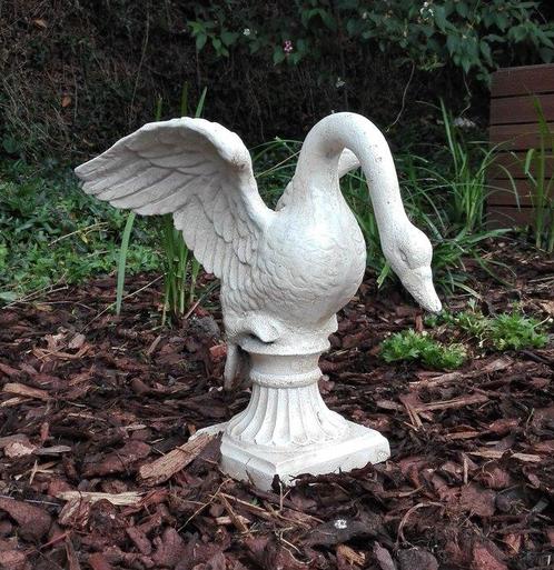 Beeldje - Swan sculpture - IJzer, Antiek en Kunst, Kunst | Designobjecten