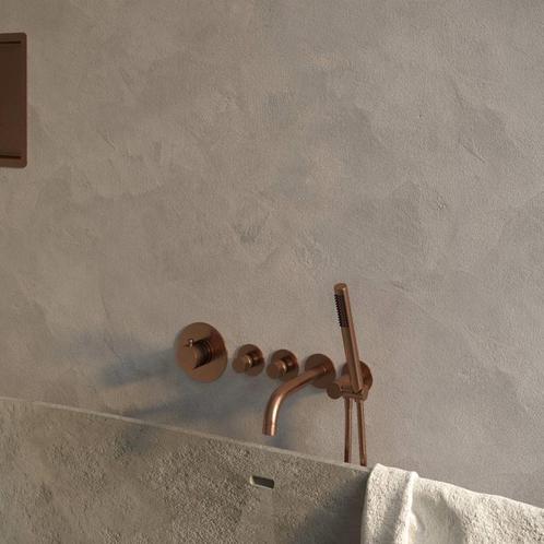 Inbouwthermostaatset Brauer Copper Incl Baduitloop en, Doe-het-zelf en Verbouw, Sanitair, Ophalen of Verzenden