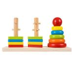 Kruzzel houten blokken sorteerder puzzel voor kinderen 7 x, Ophalen of Verzenden, Nieuw