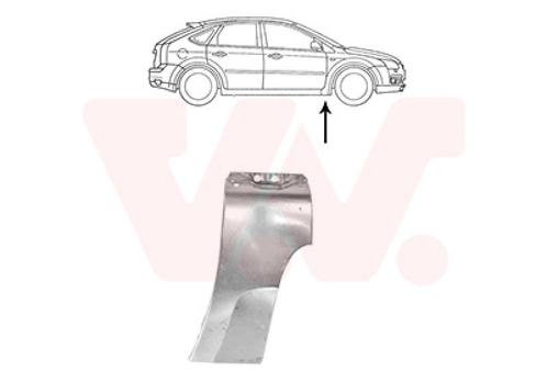 SPATBORD VOOR FORD FOCUS 2005-2008, Auto diversen, Auto-accessoires, Nieuw, Ophalen of Verzenden