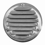 Europlast metalen ventilatierooster rond rvs Ø 100mm -, Ophalen of Verzenden, Nieuw