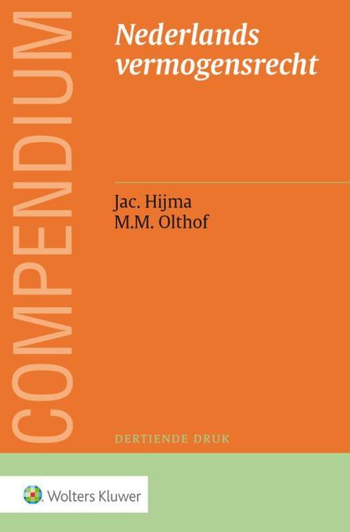 Compendium van het Nederlands vermogensrecht 9789013140545, Boeken, Wetenschap, Zo goed als nieuw, Verzenden