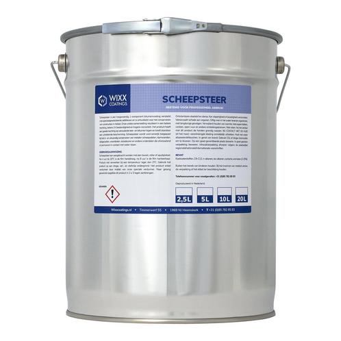 Wixx Scheepsteer Zwart Zwart 10L, Doe-het-zelf en Verbouw, Verf, Beits en Lak, Verf, Zwart, Nieuw, 5 tot 10 liter, Verzenden