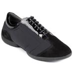 Portdance PD035 Zwarte Danssneakers Heren Sneaker Zool, Verzenden, Nieuw