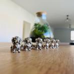 Messensteun (6) - Verzilverd - Teckel honden