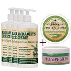 4x pomp 450ml + 1 x Aloe Vera Gel 100ml, Verzenden, Nieuw