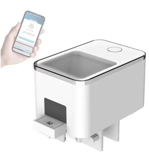 WiFi Aquarium Voeder – Automatische Slimme Visvoerbak 100ml, Dieren en Toebehoren, Vissen | Aquaria en Toebehoren, Nieuw, Verzenden