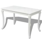 Witte Eettafel - 116cm Breed - Tweedekansje! OP=OP, Huis en Inrichting, Tafels | Eettafels, 100 tot 150 cm, Nieuw, Vier personen