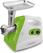 Esperanza EKM012G vleesmolen 600 W Wit/Groen, Verzenden, Nieuw