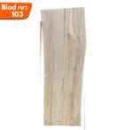 Boomstamblad 103 - Beukenhout 256x90x6cm, Ophalen of Verzenden, Nieuw