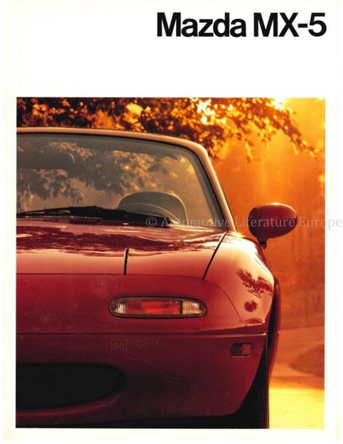 1993 MAZDA MX-5 MIATA BROCHURE FRANS, Boeken, Auto's | Folders en Tijdschriften, Mazda