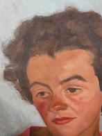 Escuela catalana (XX) - Retrato de dama