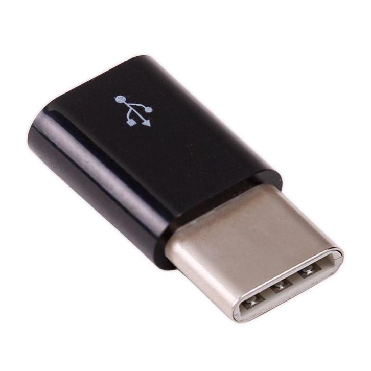 USB micro-B naar USB -C adapter (zwart), Hobby en Vrije tijd, Elektronica-componenten, Verzenden