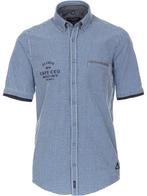 Overhemd Korte Mouw Geruit Heren Blauw Casa Moda, Kleding | Heren, Overhemden, Nieuw, Blauw, Verzenden