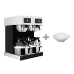 GGM Gastro | Filter koffiezetapparaat - 2x 1,8 liter - 4 kW, Verzenden, Nieuw in verpakking, Koffie en Espresso