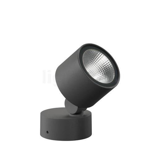 Flos Kirk Straler LED, antraciet - 9 cm (Stralers en spots), Huis en Inrichting, Lampen | Spots, Nieuw, Verzenden