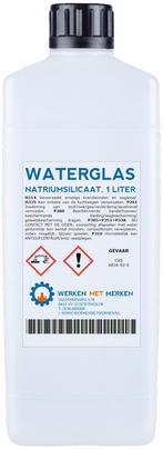 Wmm Chemie Waterglas 1 liter, Doe-het-zelf en Verbouw, Nieuw, Verzenden