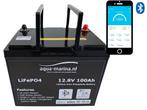 Lithium LiFePO4 Accu 12 Volt 100Ah Bluetooth | Lichtgewicht, Ophalen of Verzenden, Nieuw
