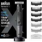 Braun Series X - Baard en lichaamstrimmer voor gezichts en, Verzenden, Nieuw