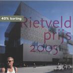 Rietveldprijs 2005 9789068684087 Rodermond, Verzenden, Zo goed als nieuw, Rodermond